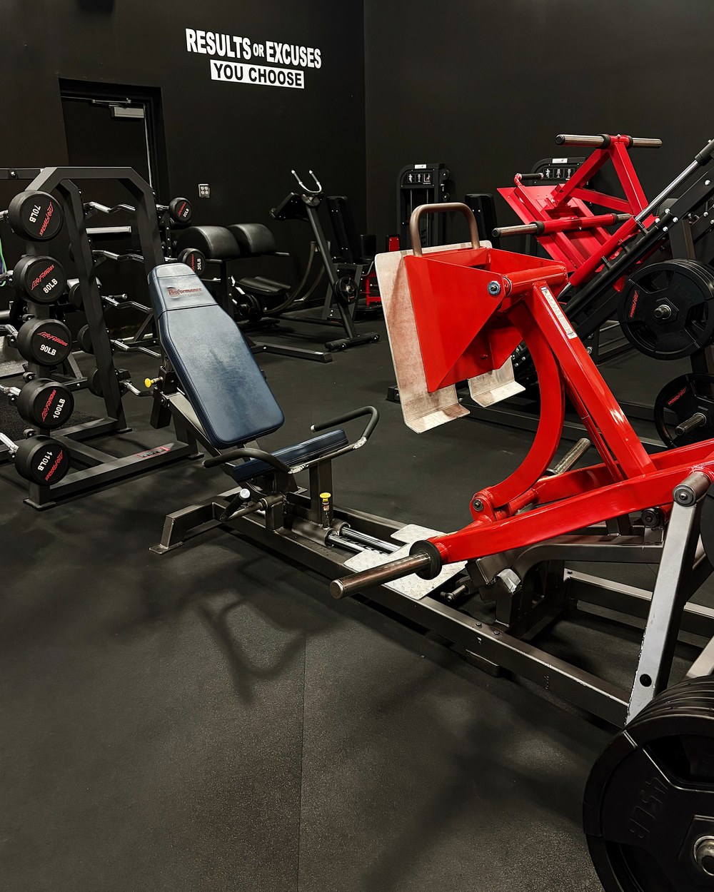 Leverage Leg Press at House of Champions Gym