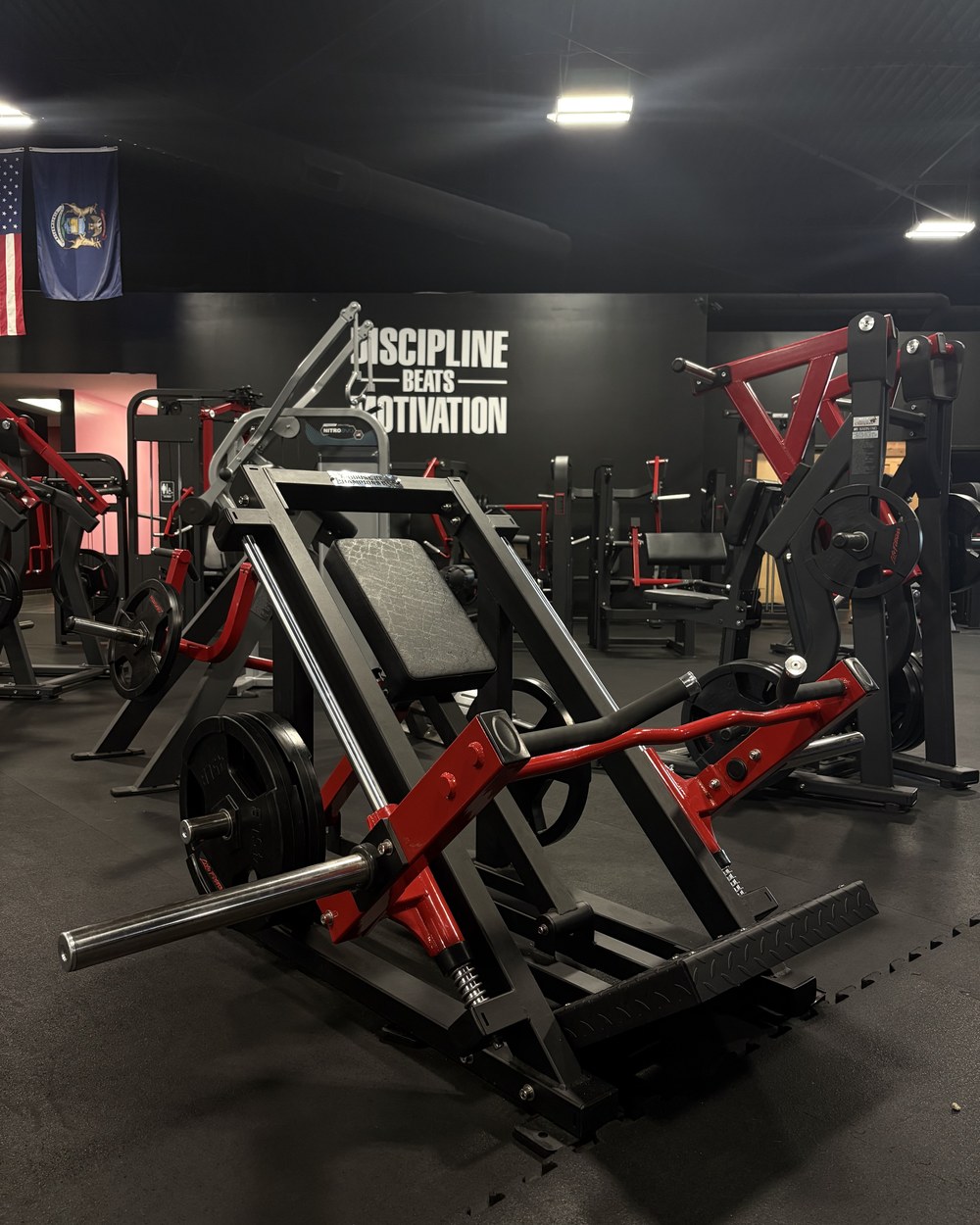 Linear Row at House of Champions Gym
